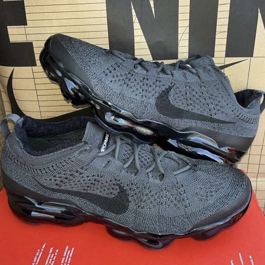 New Nike Air Vapormax 2023 Flyknit Anthracite Black Dv1678-006 Men Size 11.5